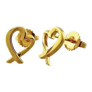 Tiffany Loving Heart Earrings Gold Co